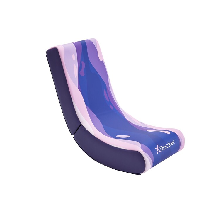 X Rocker Lava Floor Rocker Gaming-Bodensessel für Kinder & Jugendliche - pink