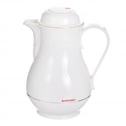ROTPUNKT 330 IVORY Jarra Termo 1 l Inserción de vidrio Crudo
