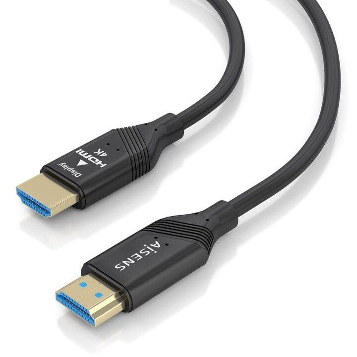 Câble HDMI 2.0 4K AOC Aisens A148-0931/ HDMI mâle - HDMI mâle/ 25 m/ Noir