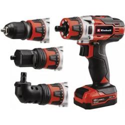 Kit perceuse/visseuse sans fil Einhell TE-CD 12/1 3X-Li (1x2,0 Ah)