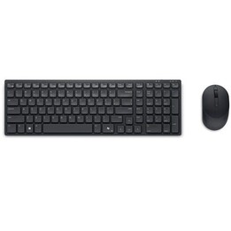 Dell KM555 keyboard and mouse set black