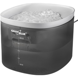 Distribuidor automático de água / bebedouro para animais de estimação GreenBlue GB392, capacidade 3L, USB 5V1A