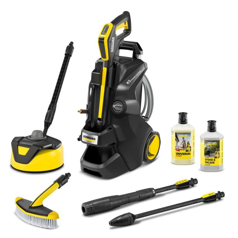 Hidrolimpiadora KARCHER K 5 Power Control Home & Brush Edición Aniversario - 1.324-709.0 Negro, Amarillo