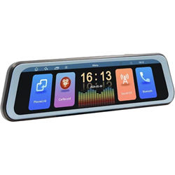 Retrovisor SWM B5319R 9.36 pulgadas Carplay/Android Auto Inalámbrico Negro - Reproductor multimedia para coche
