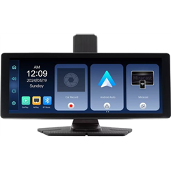 Pantalla táctil universal SWM V5311 10.26 pulgadas Carplay/Android Auto inalámbrico Dash Cam integrada Negro - Reproductor multi