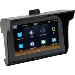 Universal Touch Screen SWM B5350 5 inch Carplay/Android Auto Wireless Black - Multimedia Player for Motorcycles