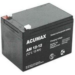 Bateria 12V 12AH VRLA/AM12-12 ACUMAX EMU