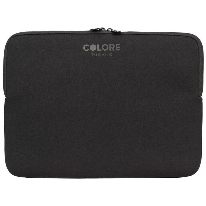 Funda de neopreno Tucano Colore para portátiles de 15,6" y Apple MacBook Pro de 16" - Negro