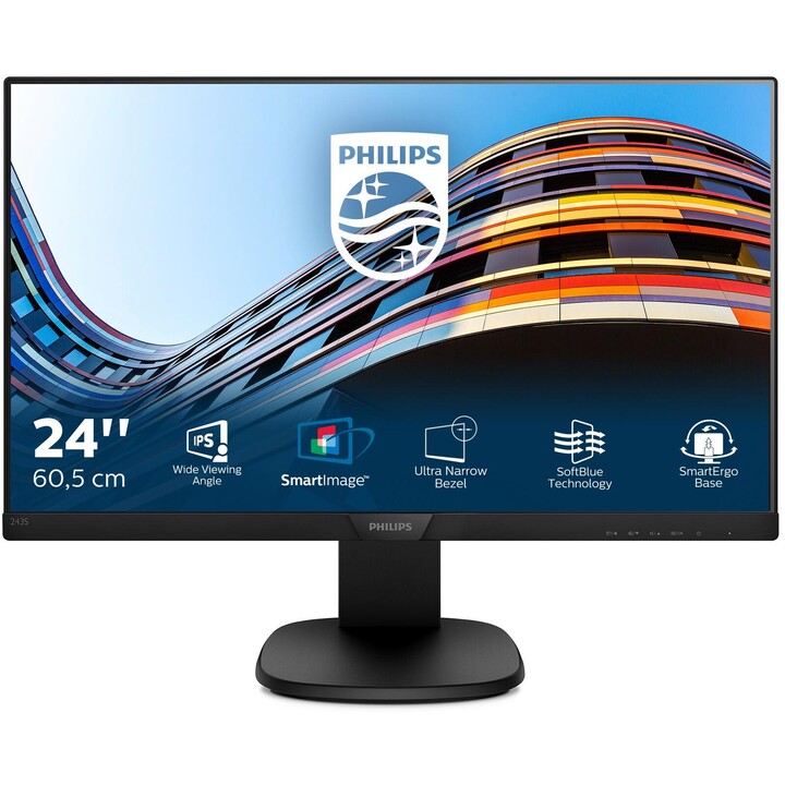 Monitor Philips 243S7EHMB 60,5 cm (23,8 polegadas)