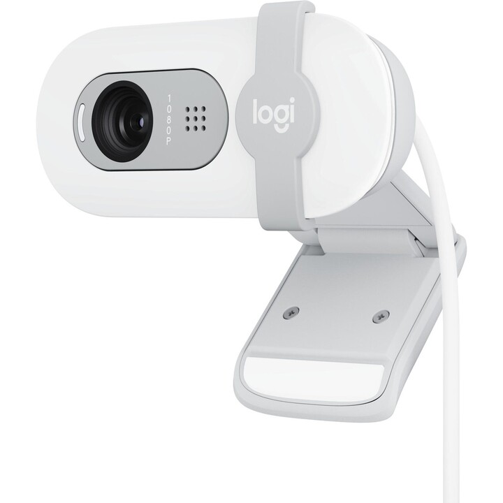 Webcam Logitech BRIO 100 bianco sporco