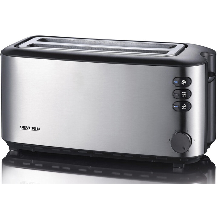 SEVERIN AT 2509 Toaster 1400 W silber/schwarz