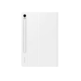 Samsung Book Cover Tastiera EF-DX725 per Galaxy Tab S9, S9 FE (Bianco)