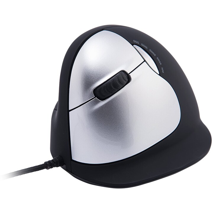 MOUSE USB OPTICAL BREAK/L. BLACK RGOHELELA R-GO TOOLS