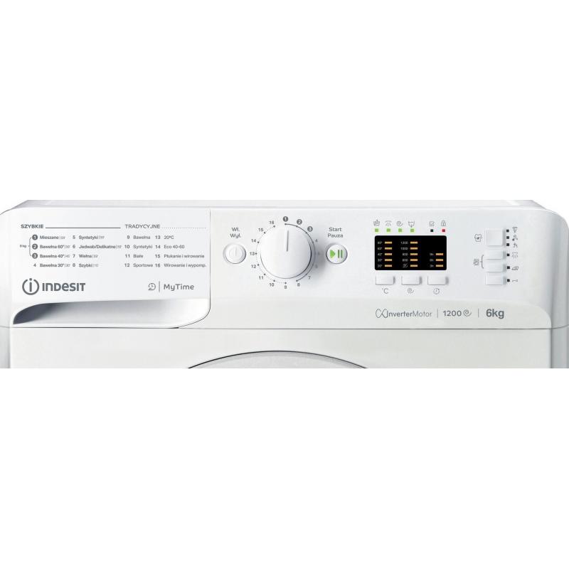 Lavadora INDESIT MTWSA 61294 W PL