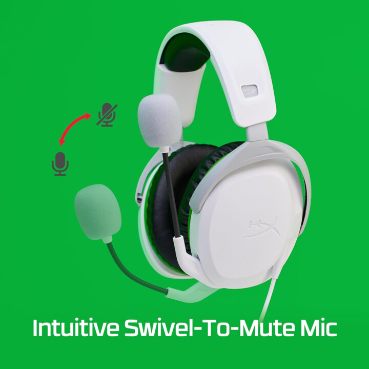 Auricolari Hyperx Cloudx Stinger2 Bianco Verde
