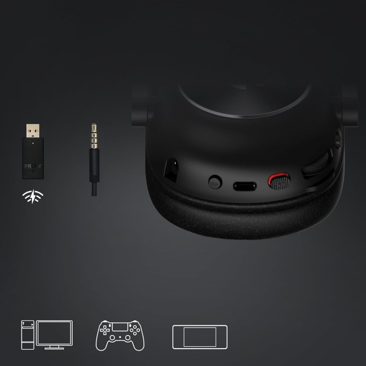 Cuffie da gioco Logitech G Pro X 2 bianche