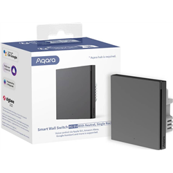 Aqara Smart Home Interrupteur filaire Simple/WS-EUK03 Gris 