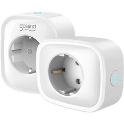 Gosund SP1 WiFi smart socket, 2 pieces (two-pack), 16A, Tuya