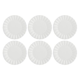 Set mit 6 Ducale Salatteller - Weiß, 20 cm