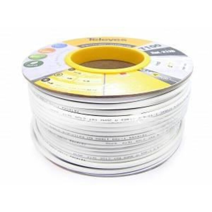 KOAXIALKABEL T-100 PVC Eca KLASSE A - 100m