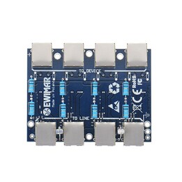 EXT Überspannungsschutz LAN-Modul mit PoE-Schutz EWIMAR PTF-54-EXT/PoE