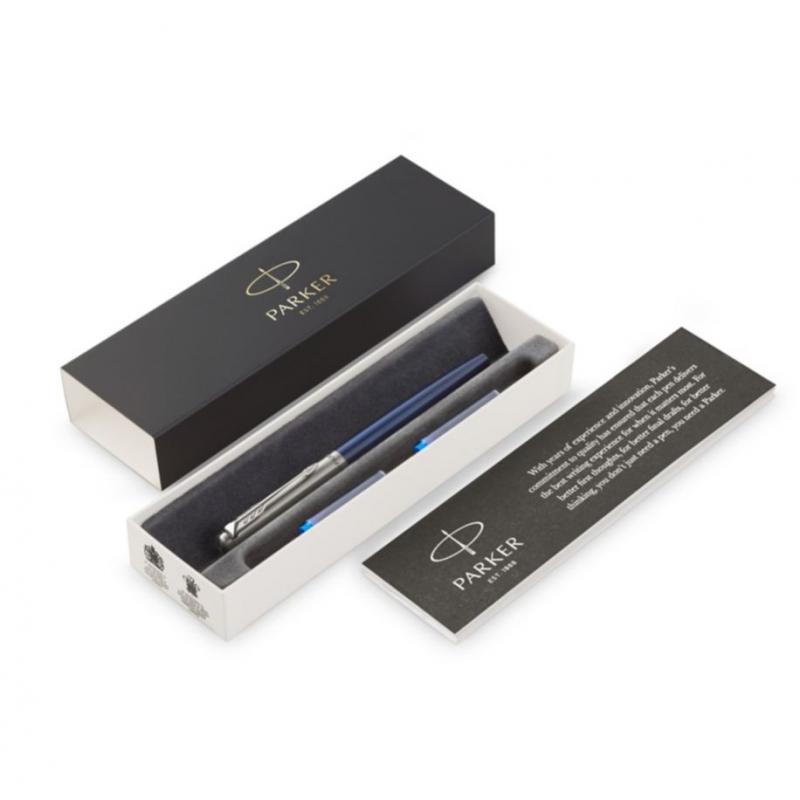 Parker Jotter pluma estilográfica Negro, Azul, Acero inoxidable 1 pieza(s)