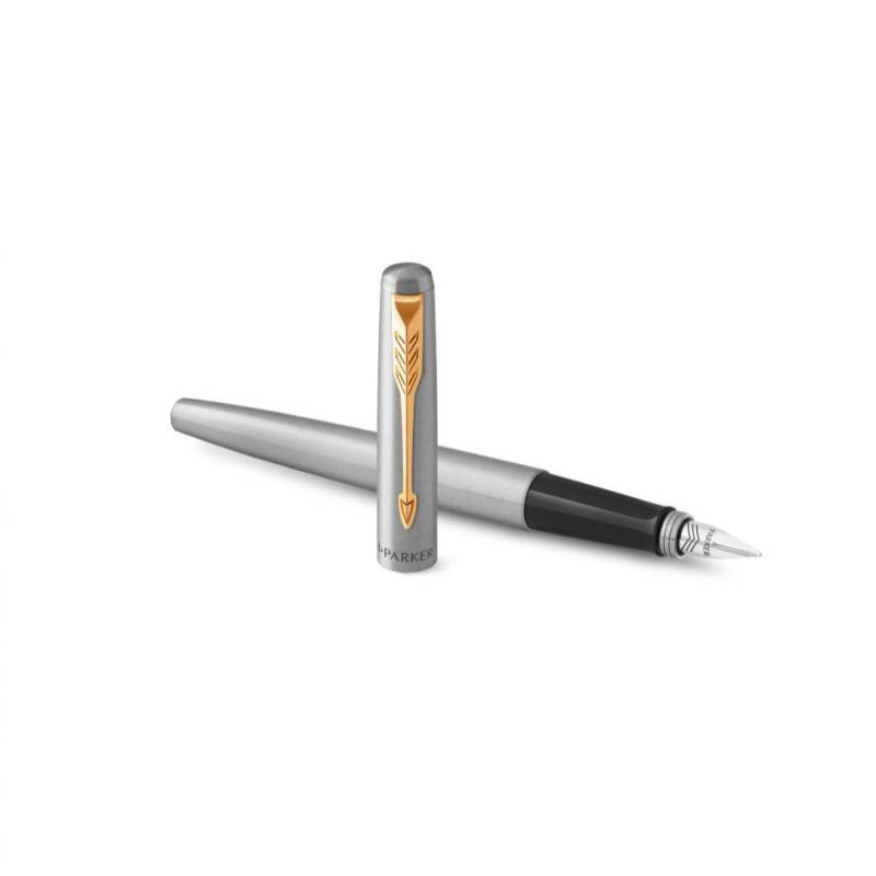 Parker Jotter pluma estilográfica Negro, Oro, Acero inoxidable 1 pieza(s)