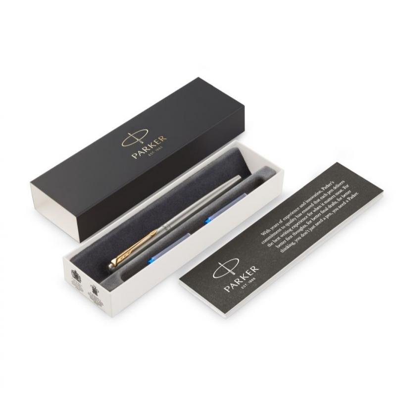 Parker Jotter pluma estilográfica Negro, Oro, Acero inoxidable 1 pieza(s)