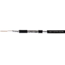 CAVO COASSIALE NS113TRI HQ PE Nero 300m