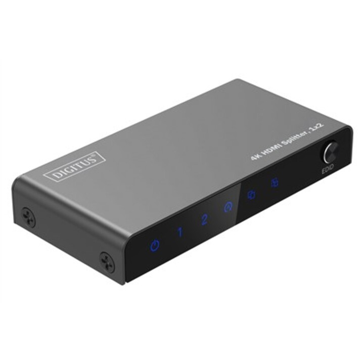 DIGITUS DS-55336 splitter HDMI 4K 1x2 nero