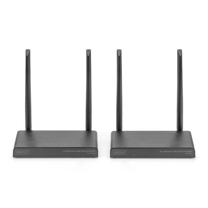 Digitus 4K Wireless HDMI KVM Extender Set, 150 m