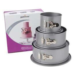 Set di teglie per dolci a 3 piani PATISSE SILVER-TOP