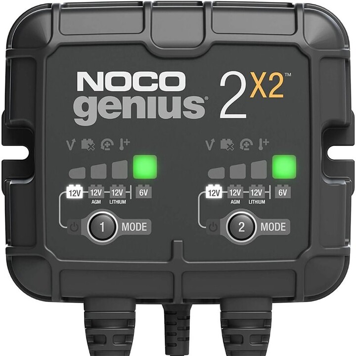 Carregador de bateria GENIUS2X2 4A 2-Bank