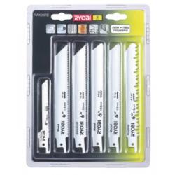 Ryobi RAK06RB Hoja de sierra de vaivén 6 pieza(s)
