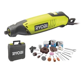 RYOBI EHT150V 150W Straight Grinder, 115 Piece Accessory Set