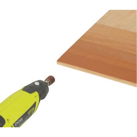RYOBI EHT150V Amoladora recta 150W, juego de 115 accesorios