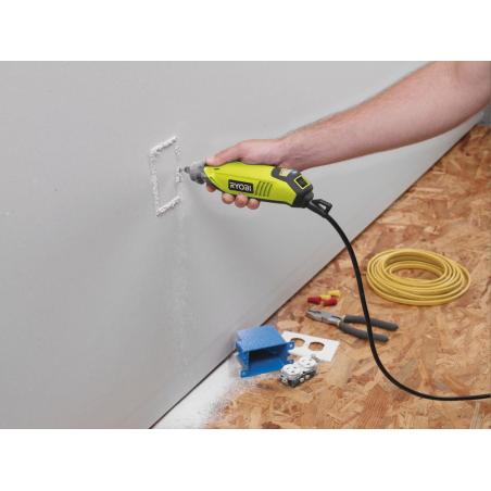 RYOBI EHT150V Amoladora recta 150W, juego de 115 accesorios