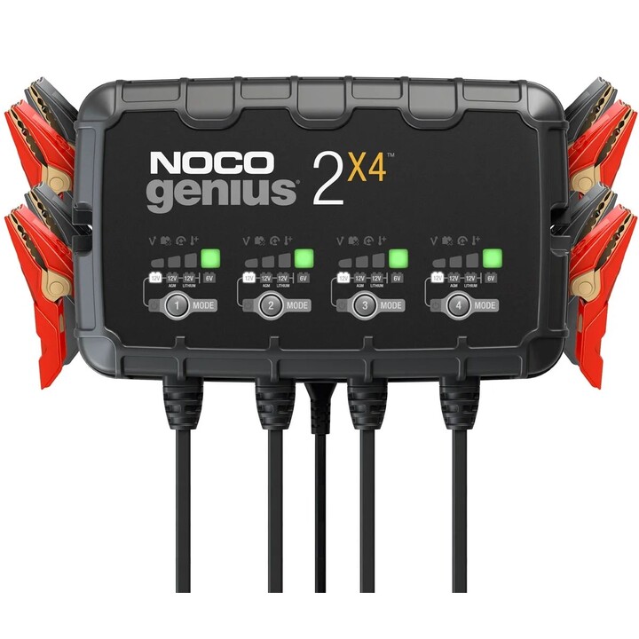 Carregador de bateria GENIUS2X4 8A 4-Bank