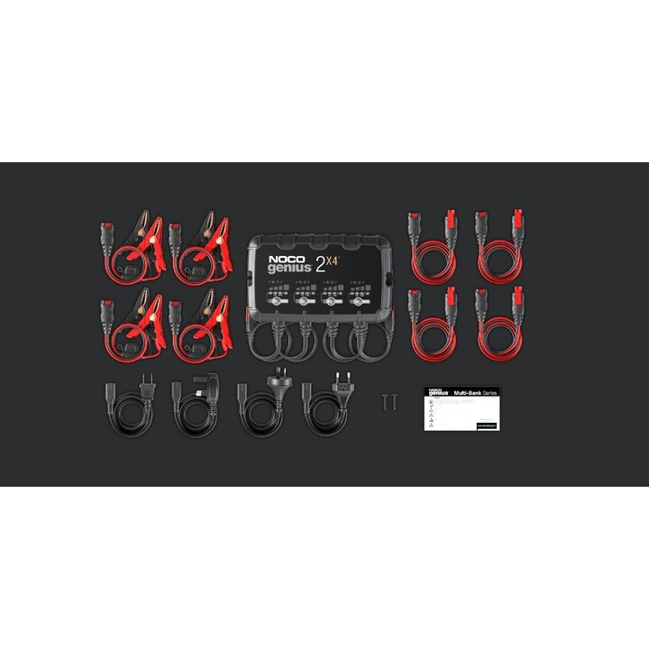 GENIUS2X4 8A 4-Bank Battery Charger