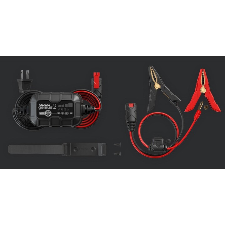 Carregador de bateria GENIUS2EU 2A