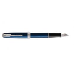 Parker Sonnet pluma estilográfica Negro, Azul, Plata 1 pieza(s)