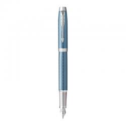Parker IM Premium pluma estilográfica Sistema de carga por cartucho Azul, Gris 1 pieza(s)
