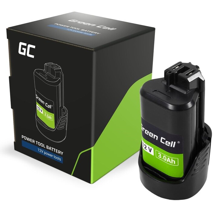 Caricabatterie e batteria ricaricabile Green Cell PTBO12V3