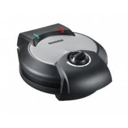 Severin WA 2103 gofrera 4 barquillo(s) 1200 W Negro, Plata