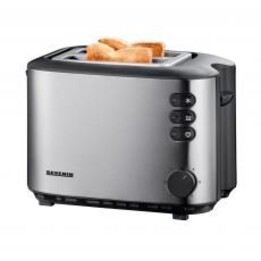 Severin AT 2514 Toaster 2 Scheibe(n) 850 W Silber