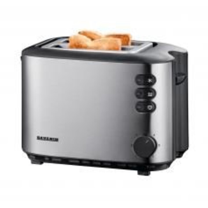Severin AT 2514 Toaster 2 Scheibe(n) 850 W Silber