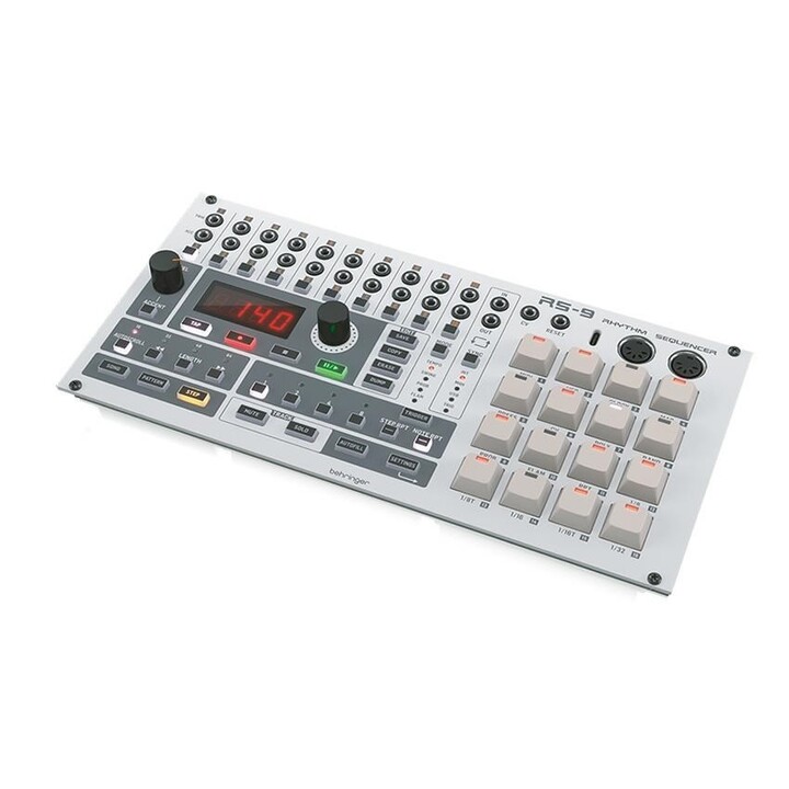 Behringer RS-9 drum machine in eurorack housing