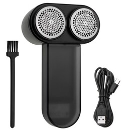 Adler AD 9622B quitapelusas negro con batería recargable 10 W