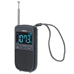 Camry CR 1905 tragbares Mini-Radio schwarz