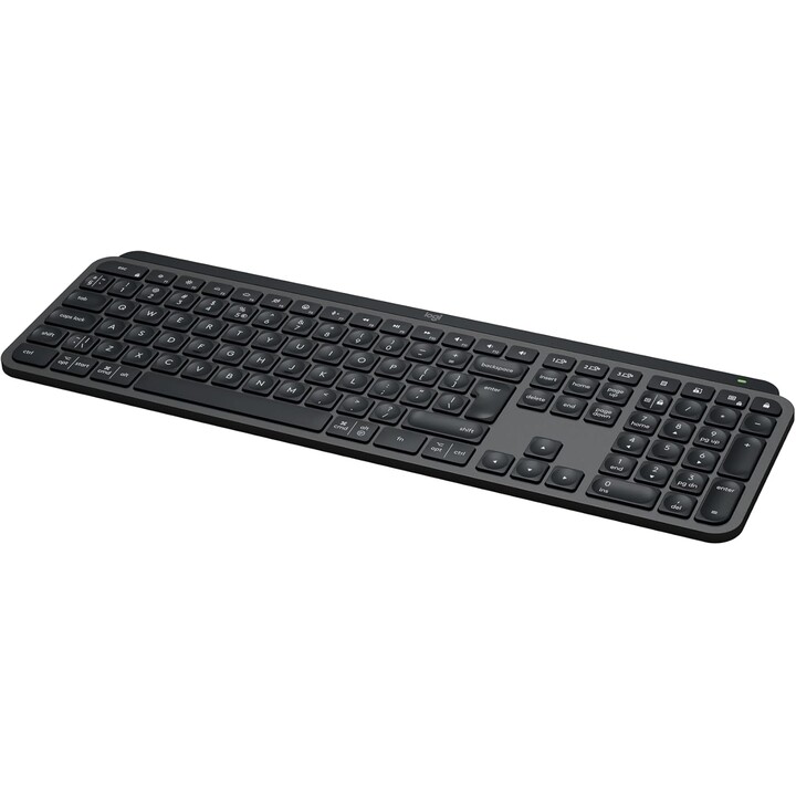 Tastiera Bluetooth Logitech Keys MX S, Qwerty US, Grafite